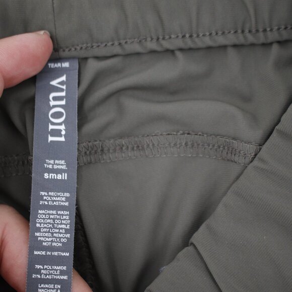 Vuori Pants Womens Small L26 Miles Ankle Performance Stretch Tapered Leg Cropped - Picture 11 of 14